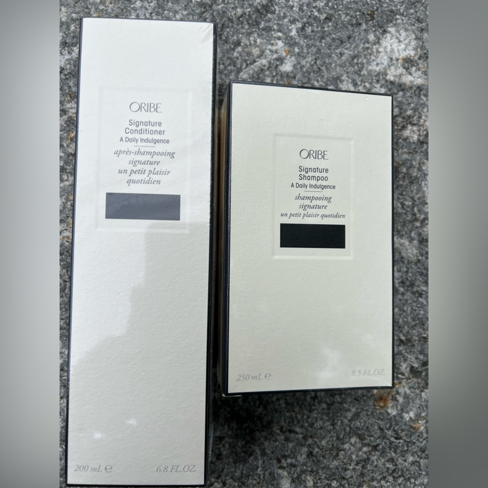 Oribe Signature Shampoo and Conditioner Set Brand New Sealed.